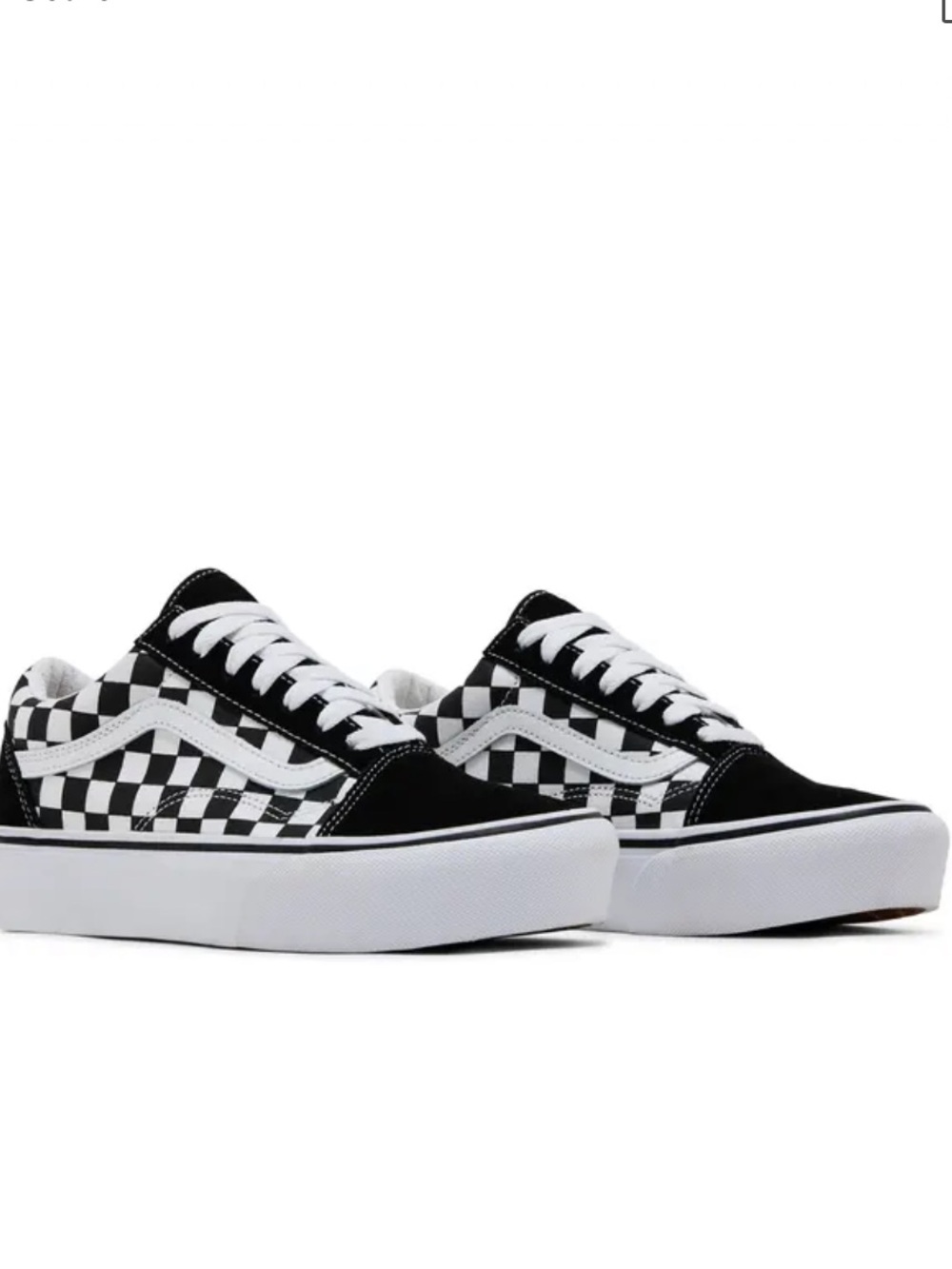 Vans | Old Skool platform checkerboard blk/white lace up